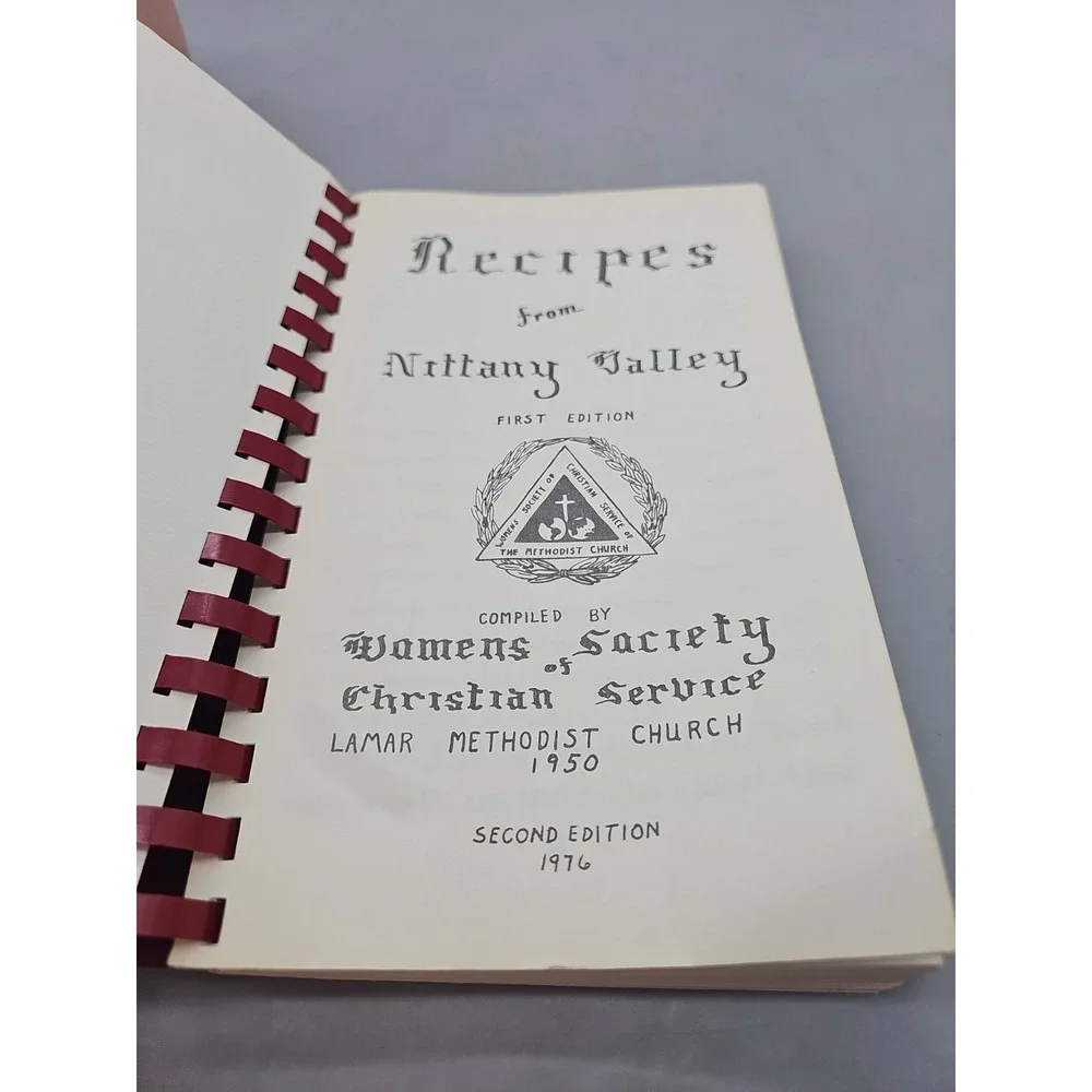 Local Interest Cookbook‎ Recipes from Nittany Valley Womens Societs Christian 76